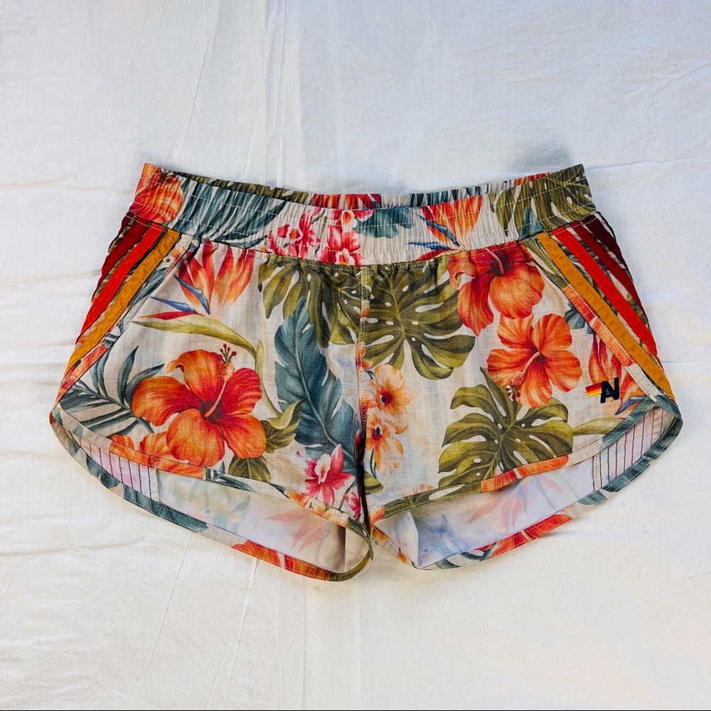 Aviator Nation Kauai 5-Stripe Shorts - Women’s XS